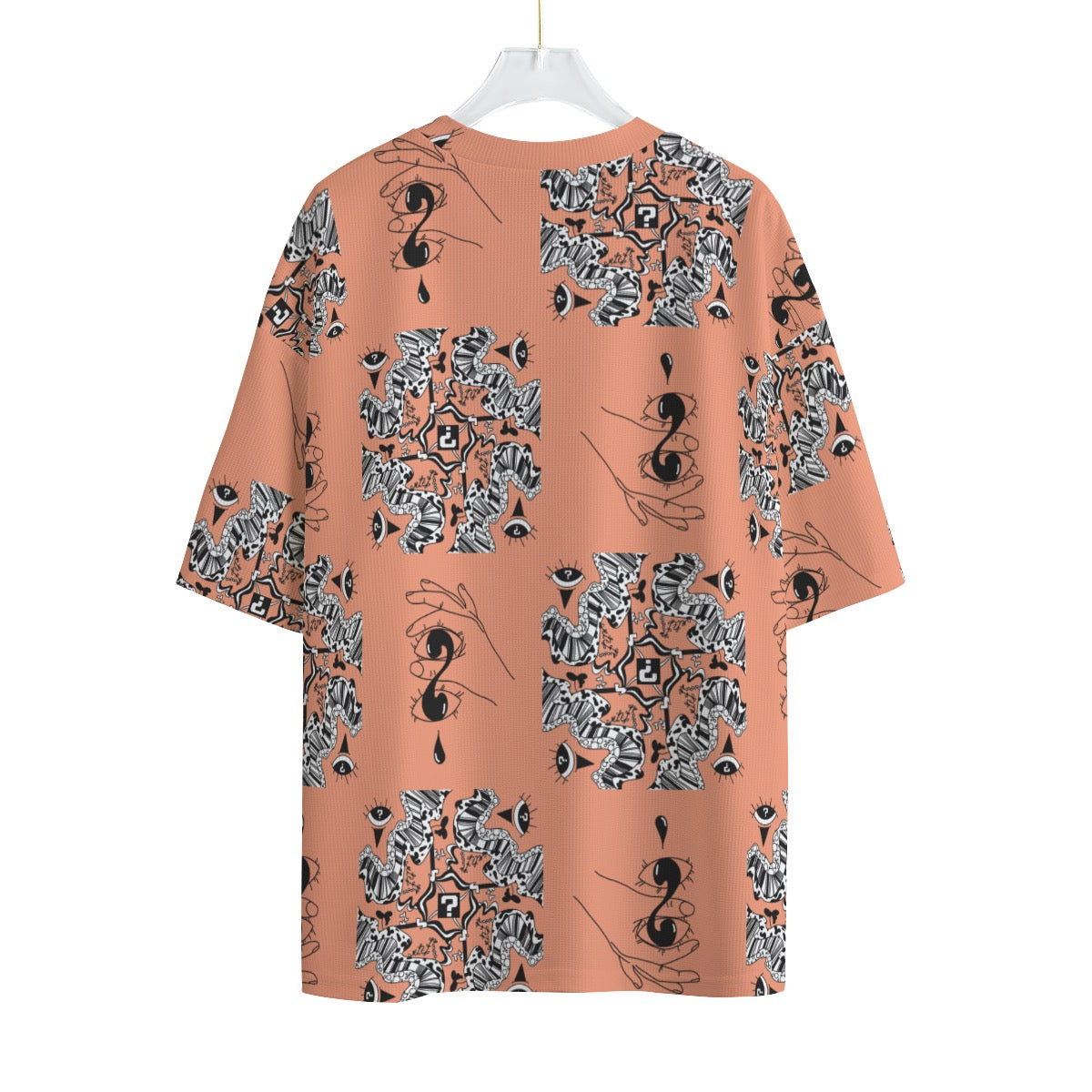 Tangerine Drop-shoulder T-shirt