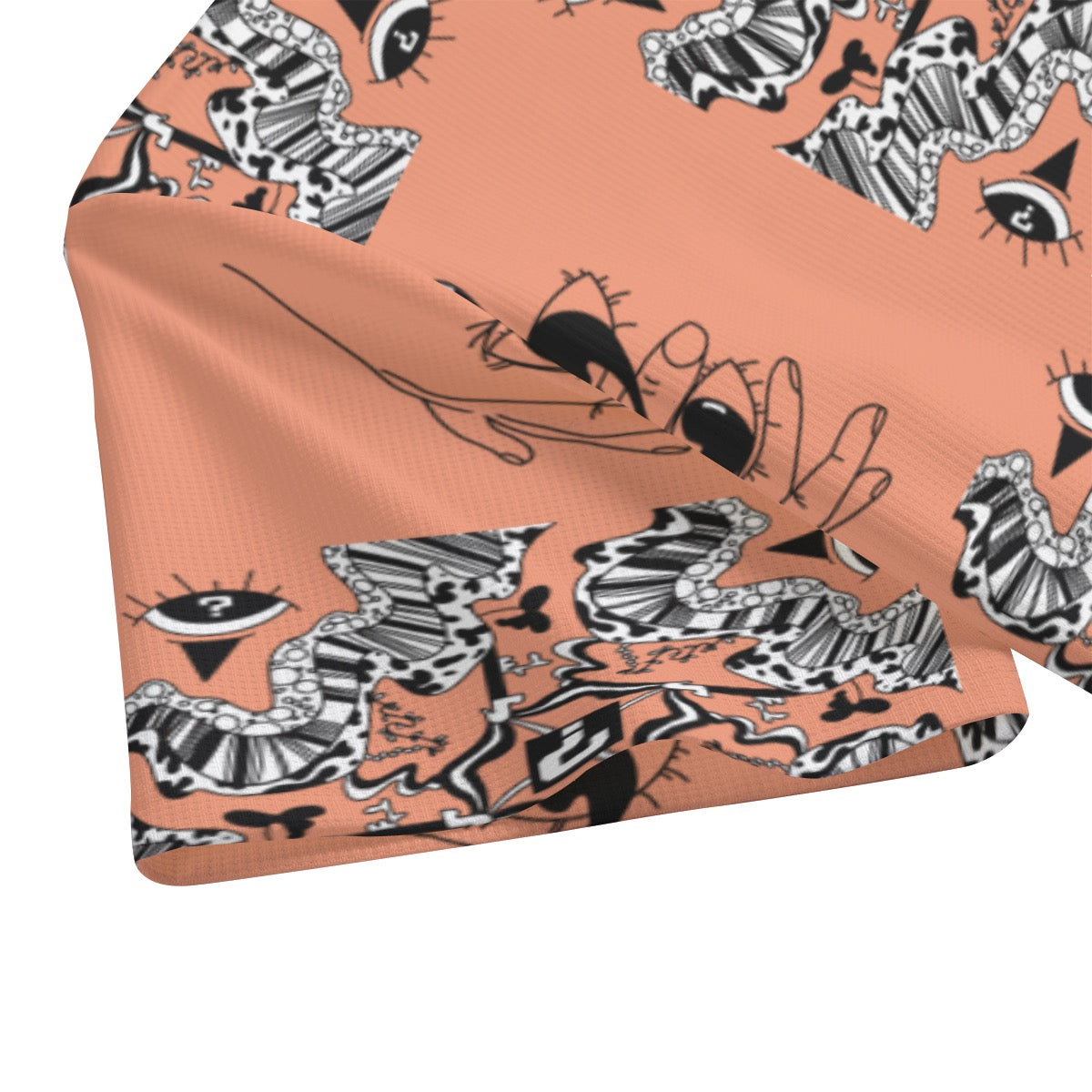 Tangerine Drop-shoulder T-shirt