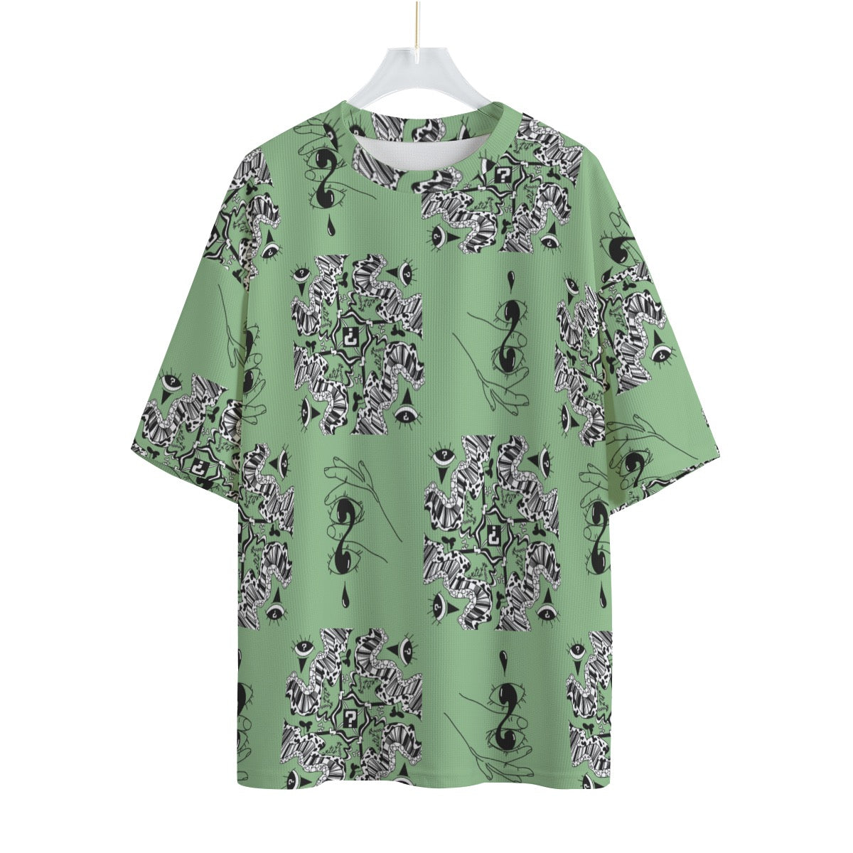 Sage Tipper Unisex Drop-shoulder T-shirt
