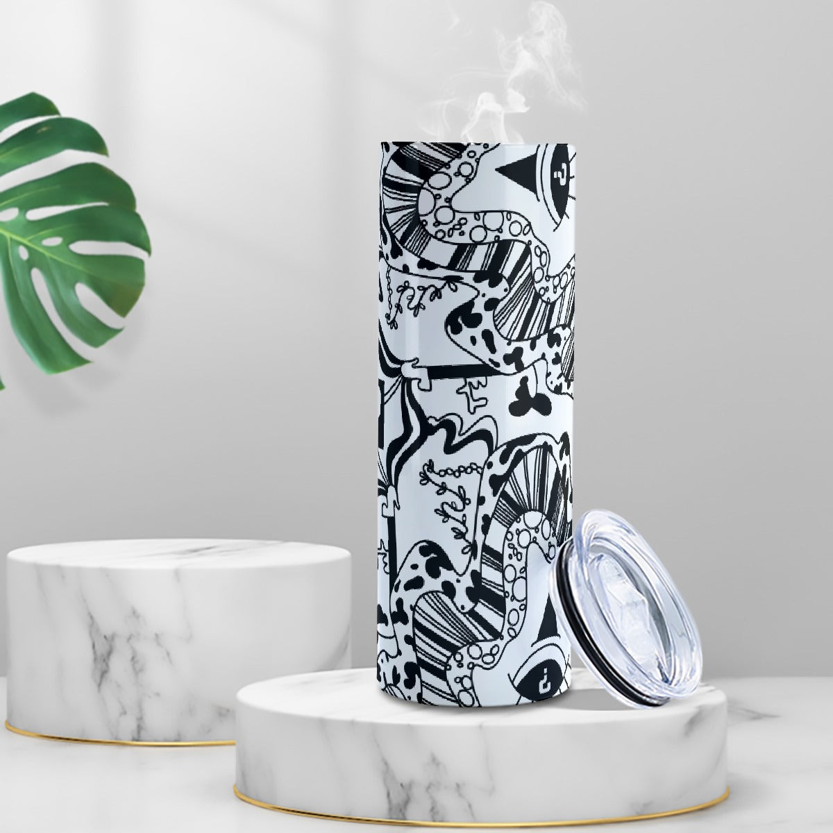 TipDrip White Tumbler 20oz