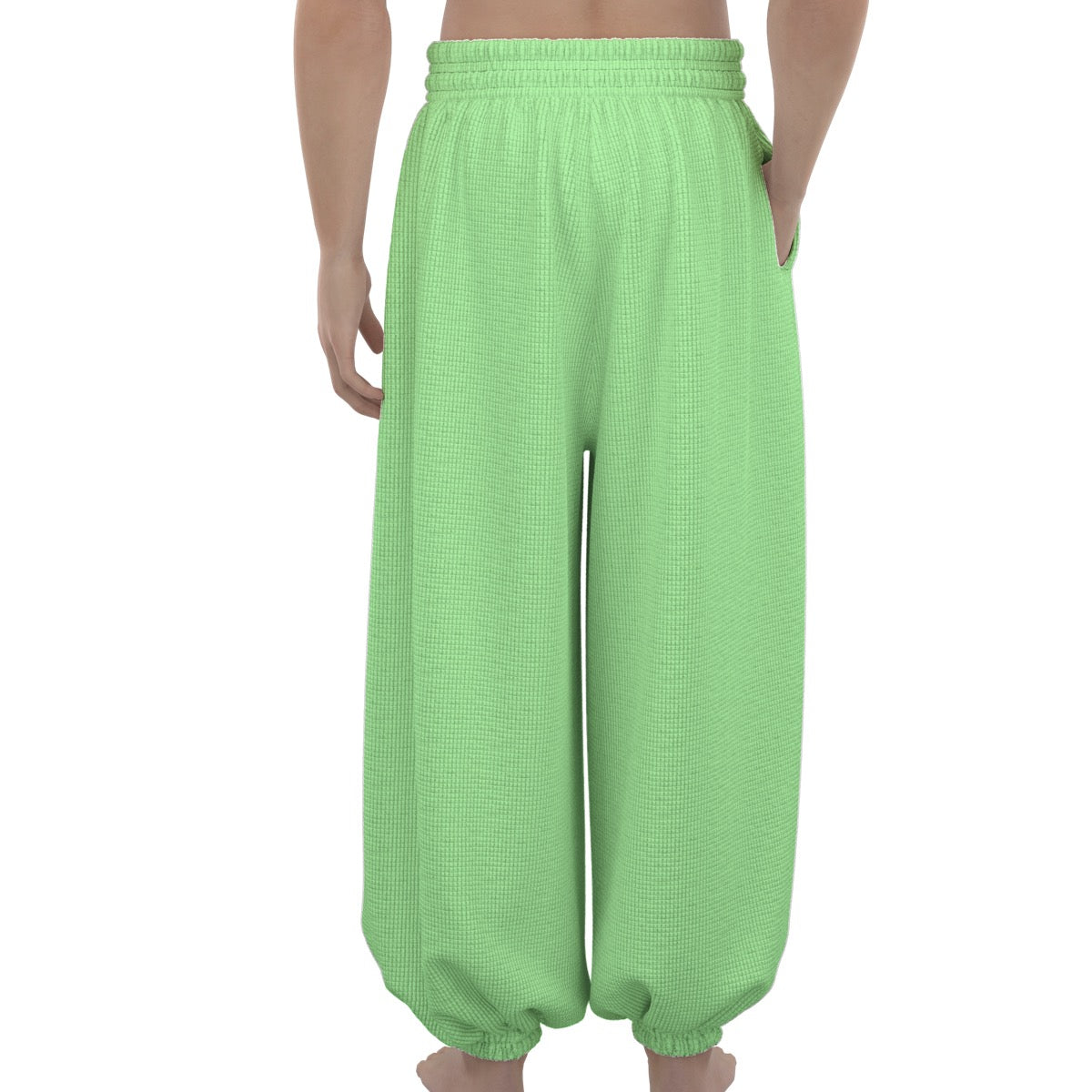 Electric Lime Unisex Lantern Pants