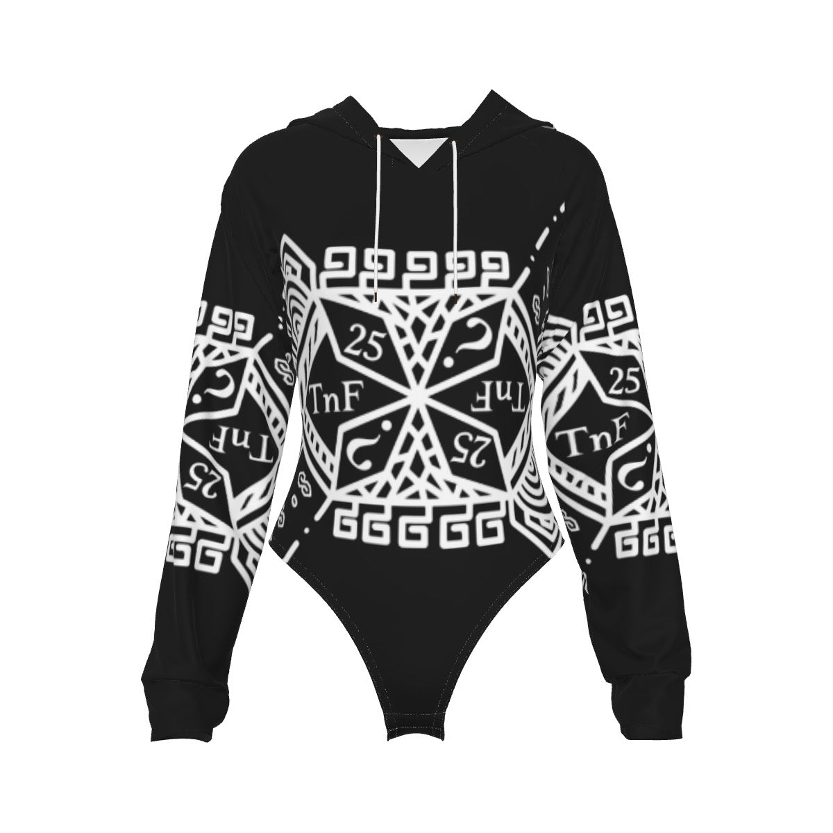 TnF 25 Hooded Bodysuit w Sleeves