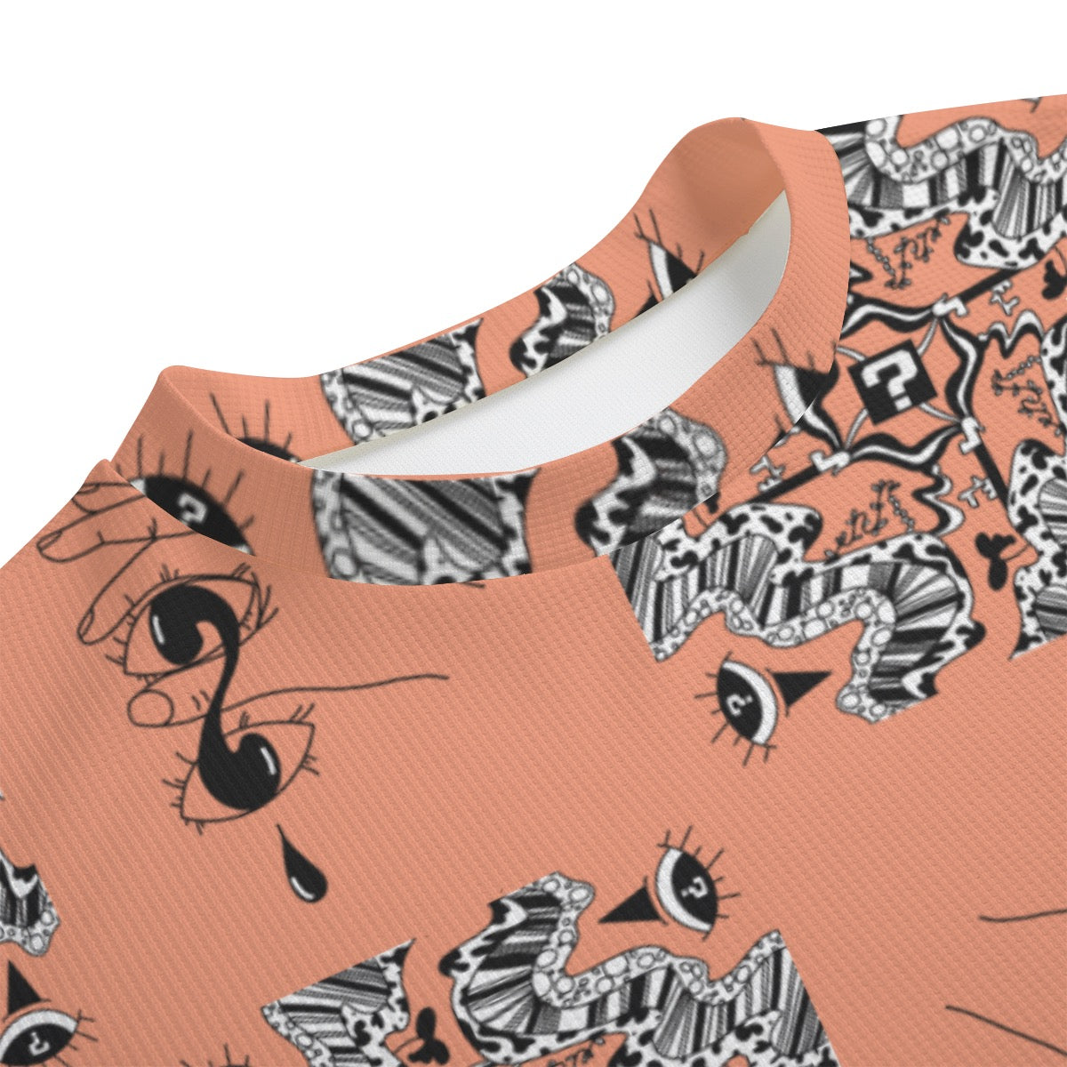 Tangerine Drop-shoulder T-shirt