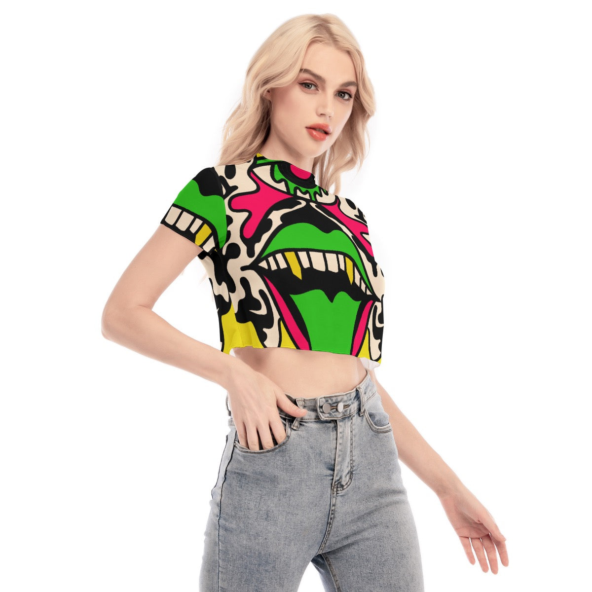 Kyoto Mesh Crop Top