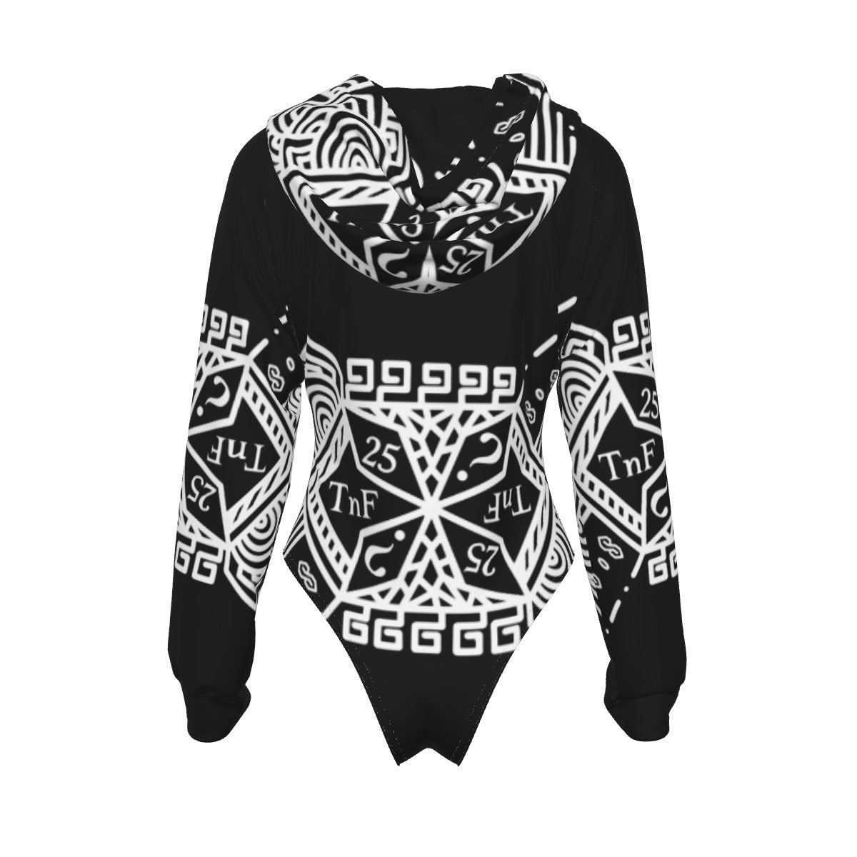 TnF 25 Hooded Bodysuit w Sleeves