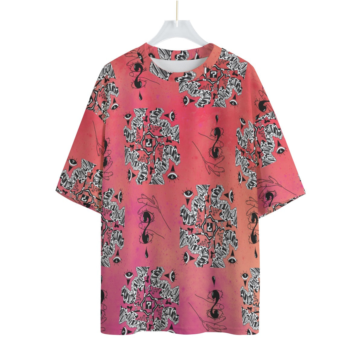 Sunset Tipper Unisex Drop-shoulder T-shirt