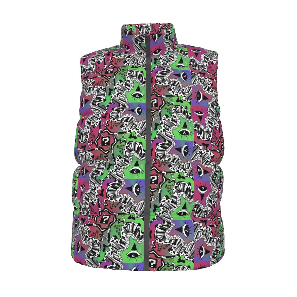 Watermelon Tipmouline Down Vest