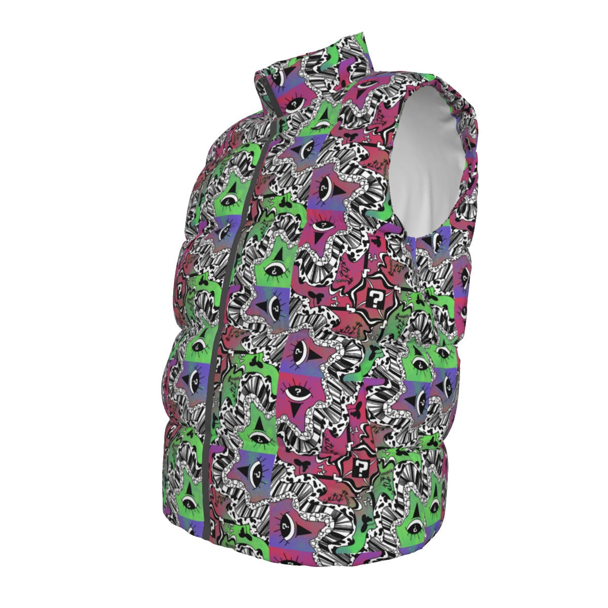 Watermelon Tipmouline Down Vest