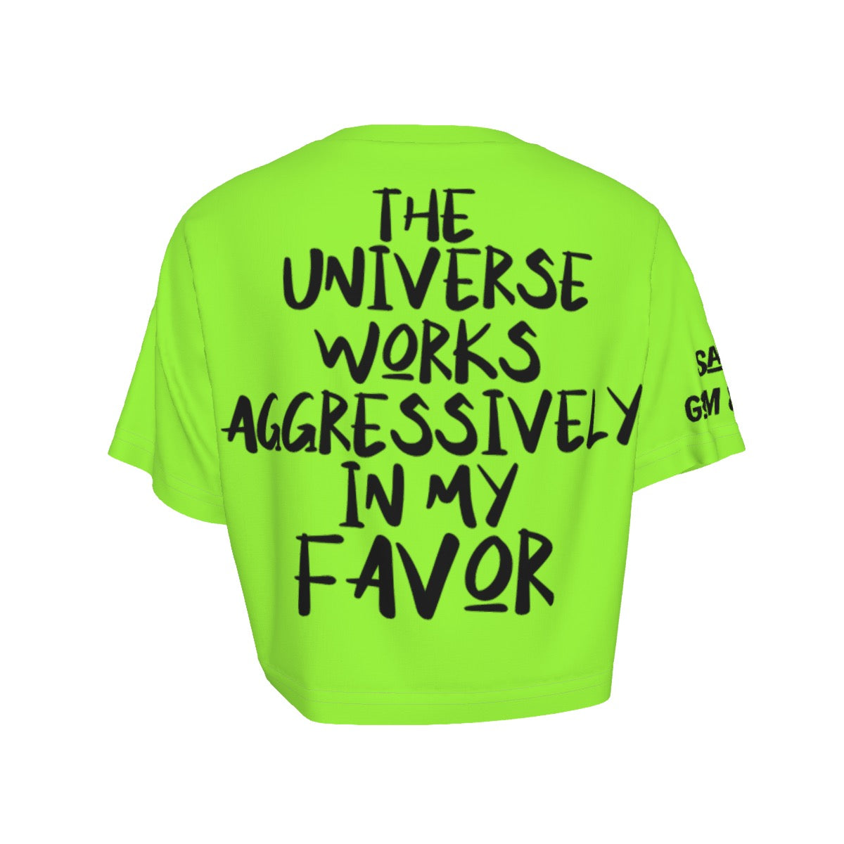 Green Cropped T-Shirt