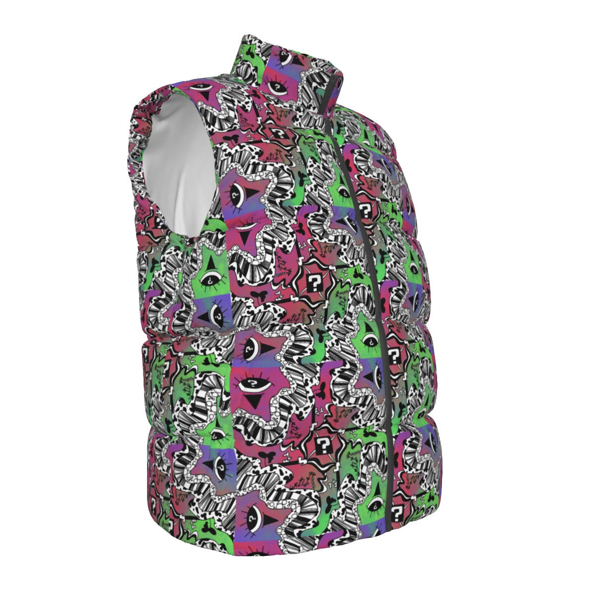 Watermelon Tipmouline Down Vest