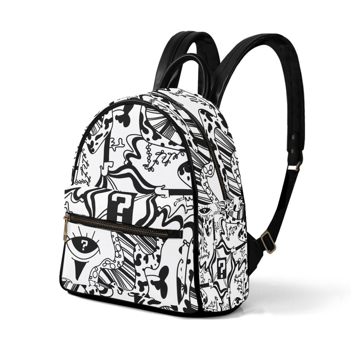 White TipDrip Small Size Backpack