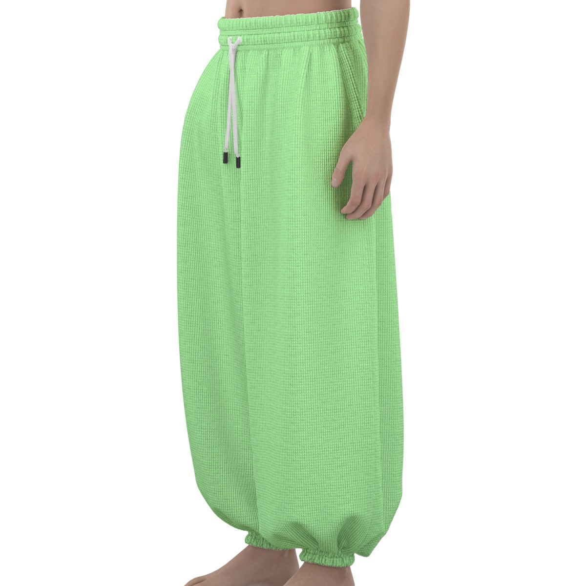 Electric Lime Unisex Lantern Pants