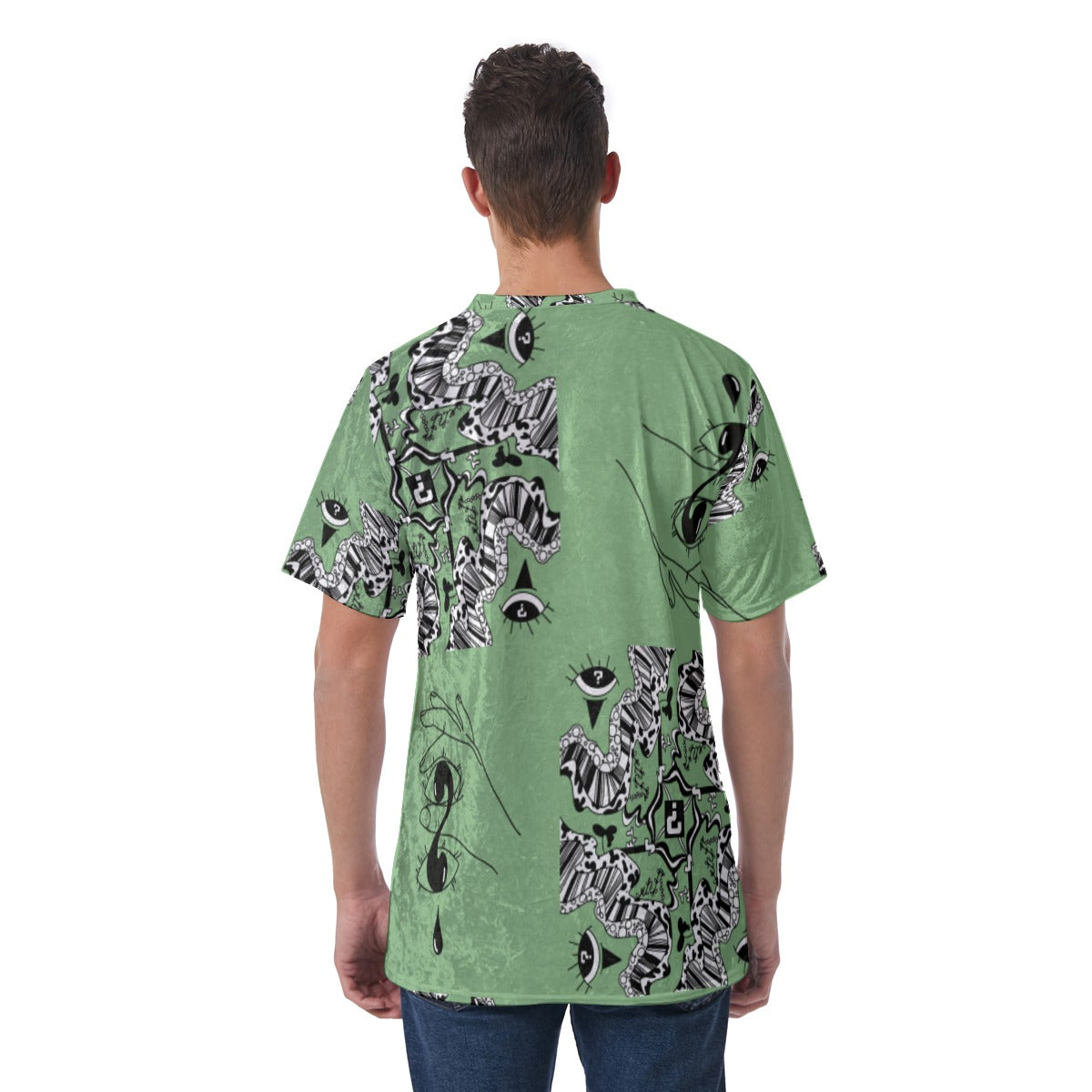 Green Velvet T Shirt