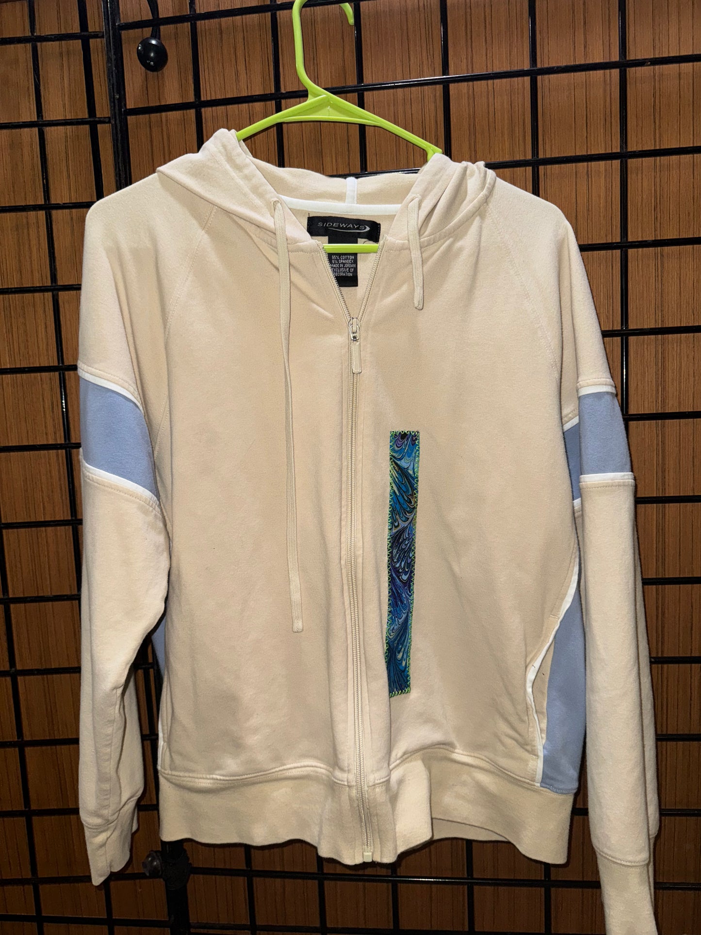 Tip Patchwork Zip-Up