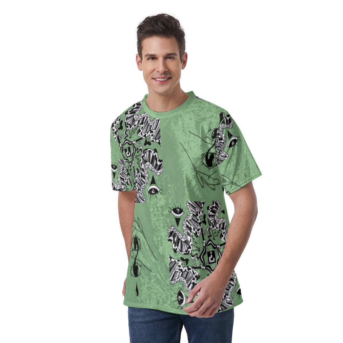 Green Velvet T Shirt