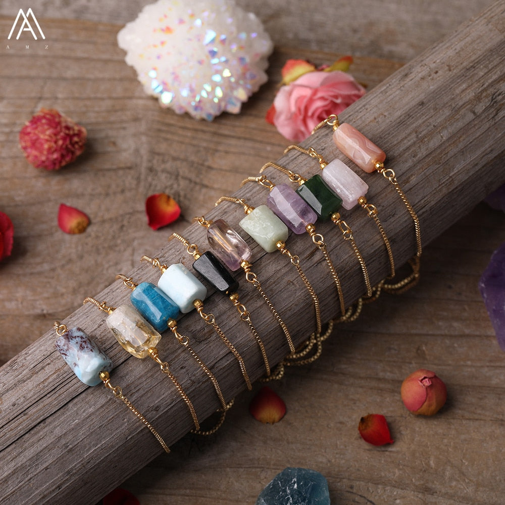 Single Stone Dainty Bracelets