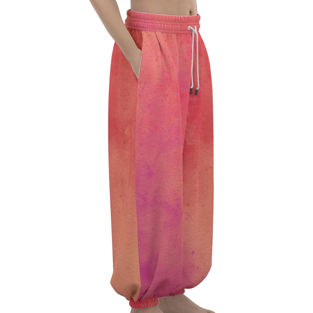 Sunset Sherbet.simple syrup Waffle Pants