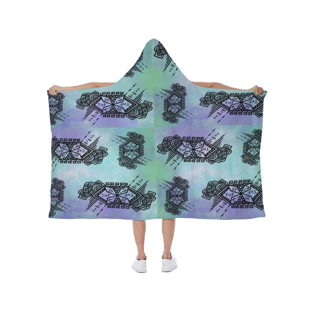 TnF 25 Hooded blanket With Soft Fleece Lining