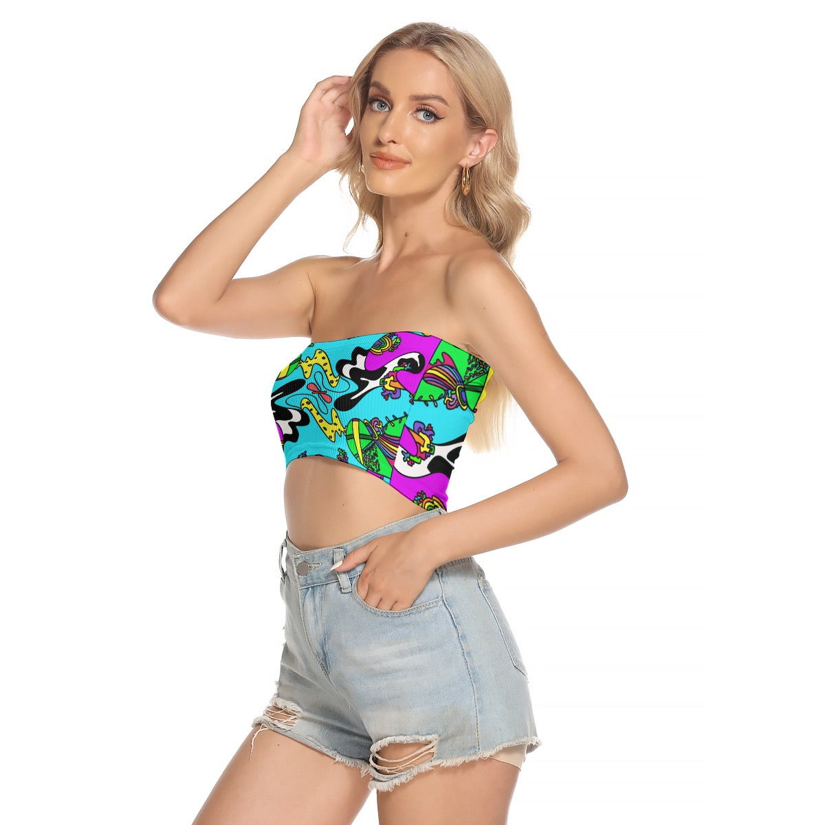 Frisa Lank Tube Top