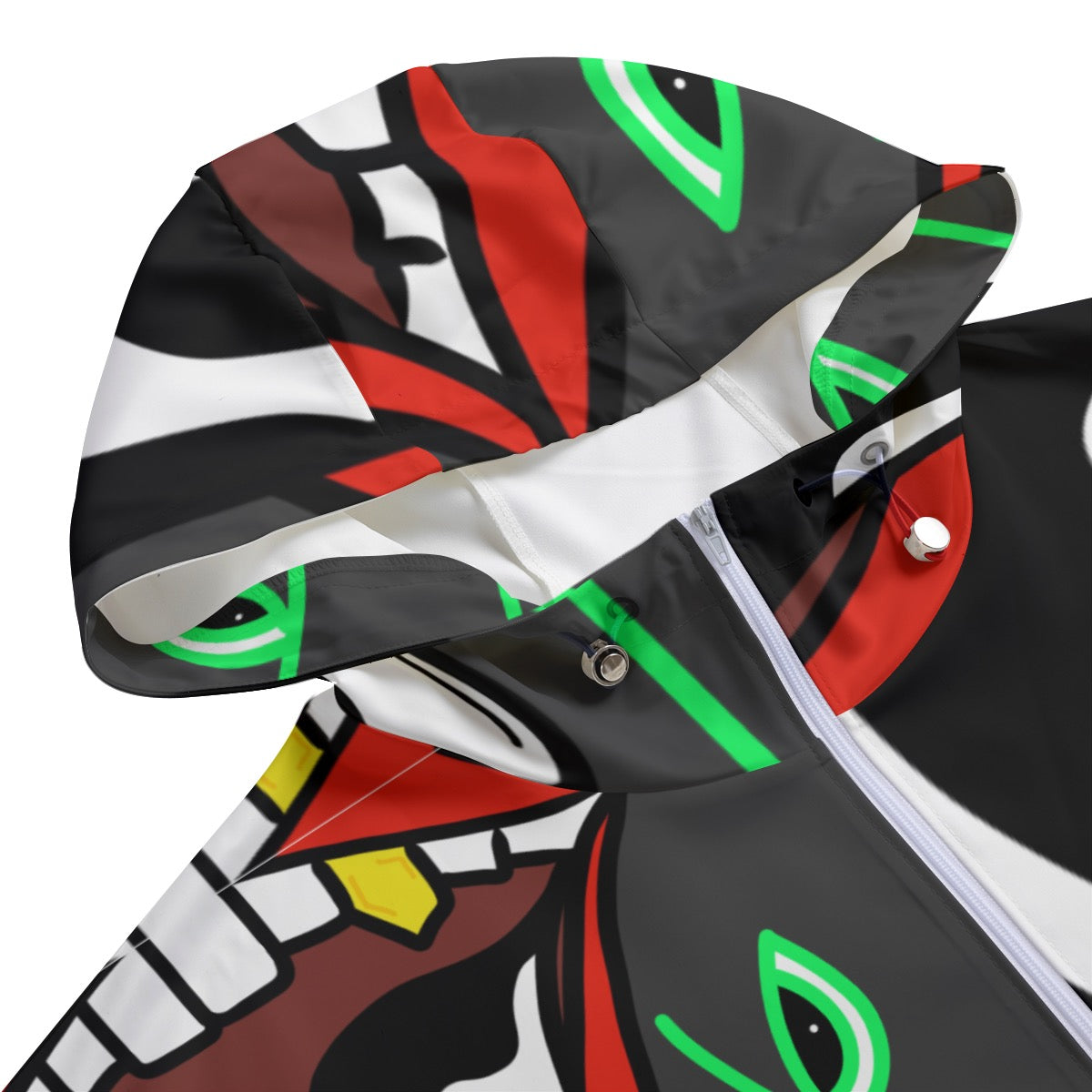 Drooling 4U~ Unisex Pullover Jacket With Zipper Closure