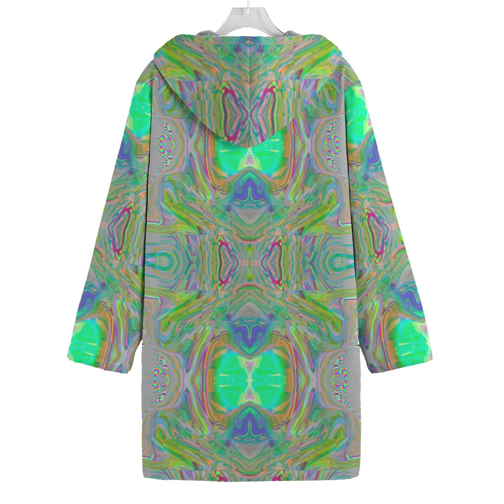 Butterfly Lucy.v1 Fleece Trenchcoat