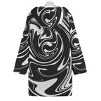 MonoSwirl Fleece Trenchcoat
