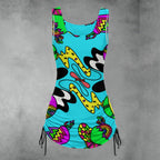 Frisa Lank Drawstring Dress