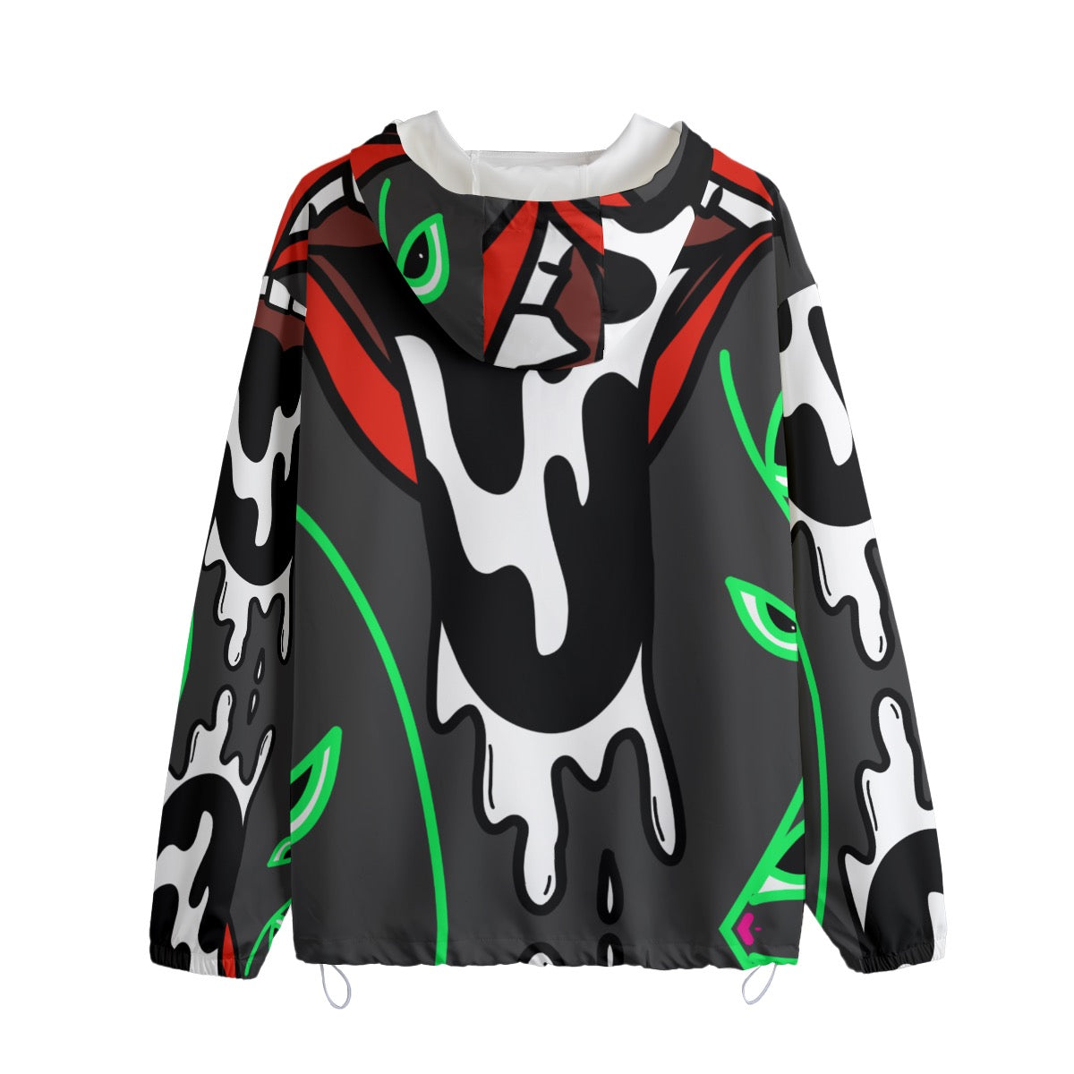 Drooling 4U~ Unisex Pullover Jacket With Zipper Closure