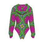 WATERMELTIN hooded bodysuit w sleeves