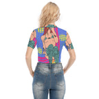 Lewd Dude Double Zip Crop