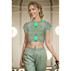 Butterfly Lucy.v1 Crop T-shirt