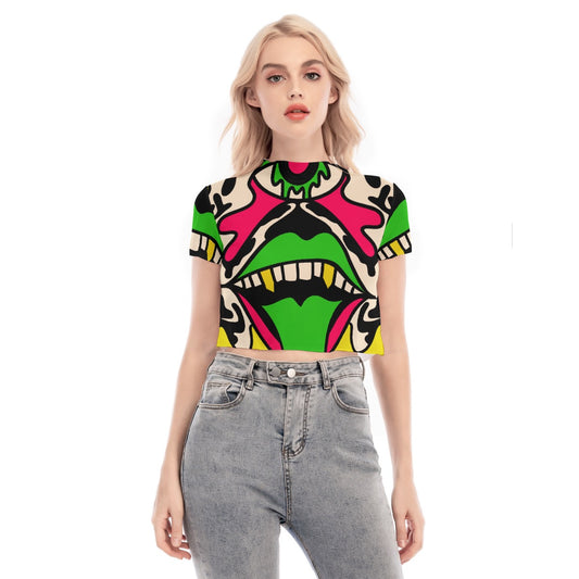 Kyoto Mesh Crop Top