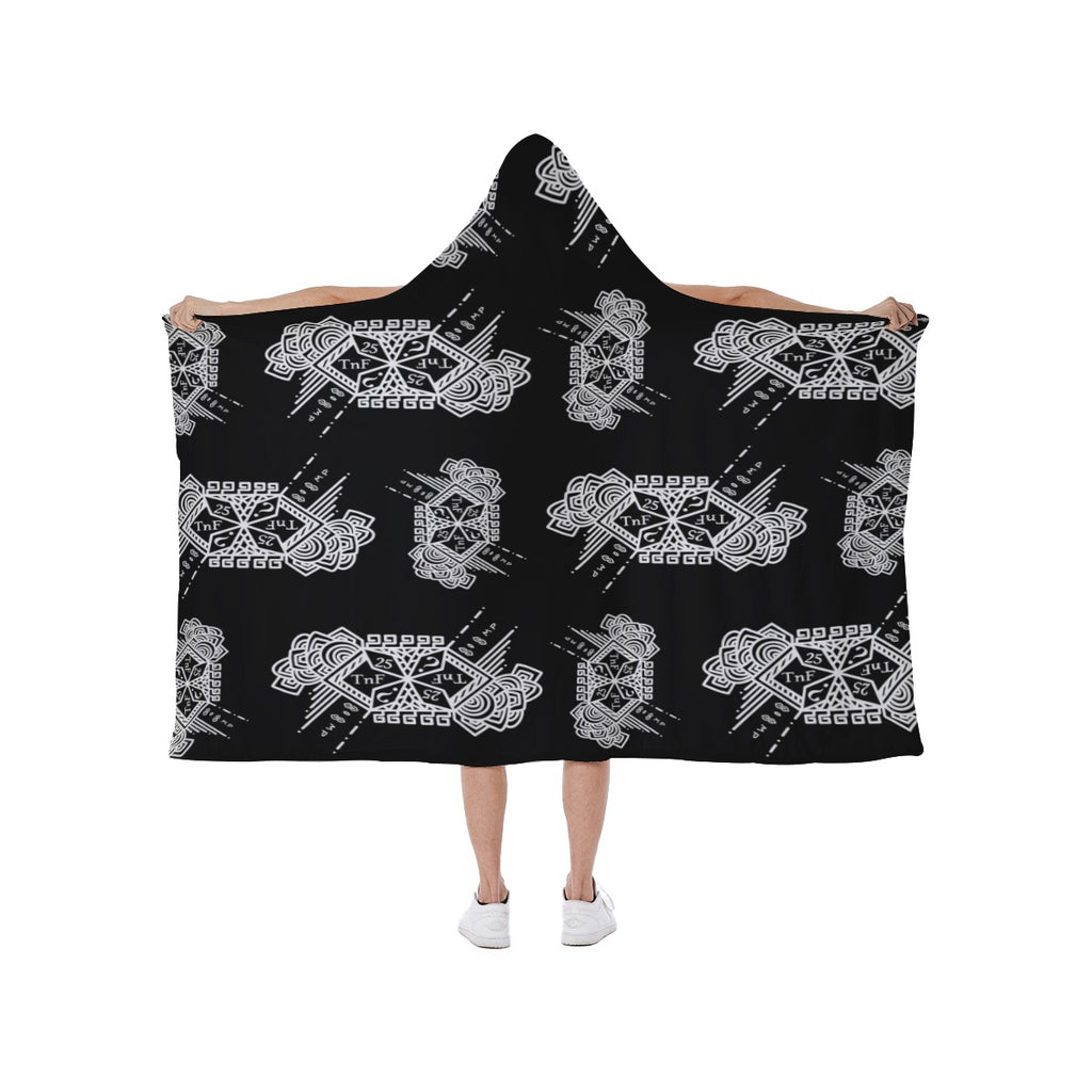 TnF 25 Hooded blanket With Soft Fleece Lining