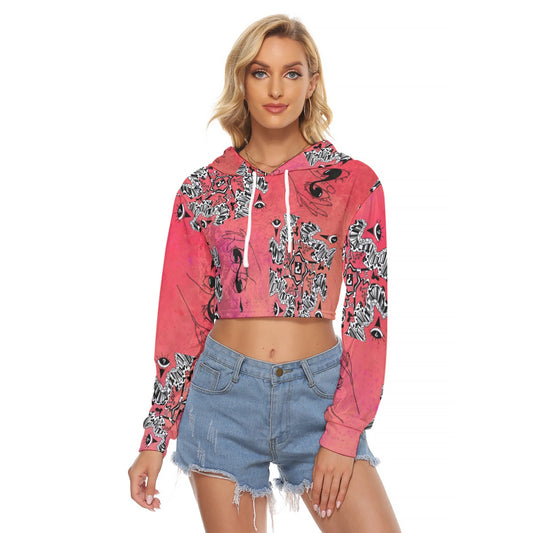 Sunset Sherbet Crop Hoodie