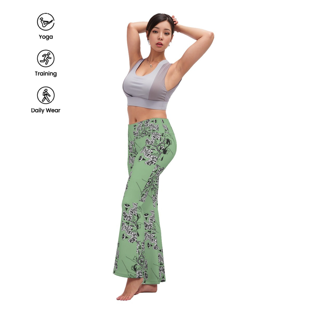 Sage Flare Yoga Pants