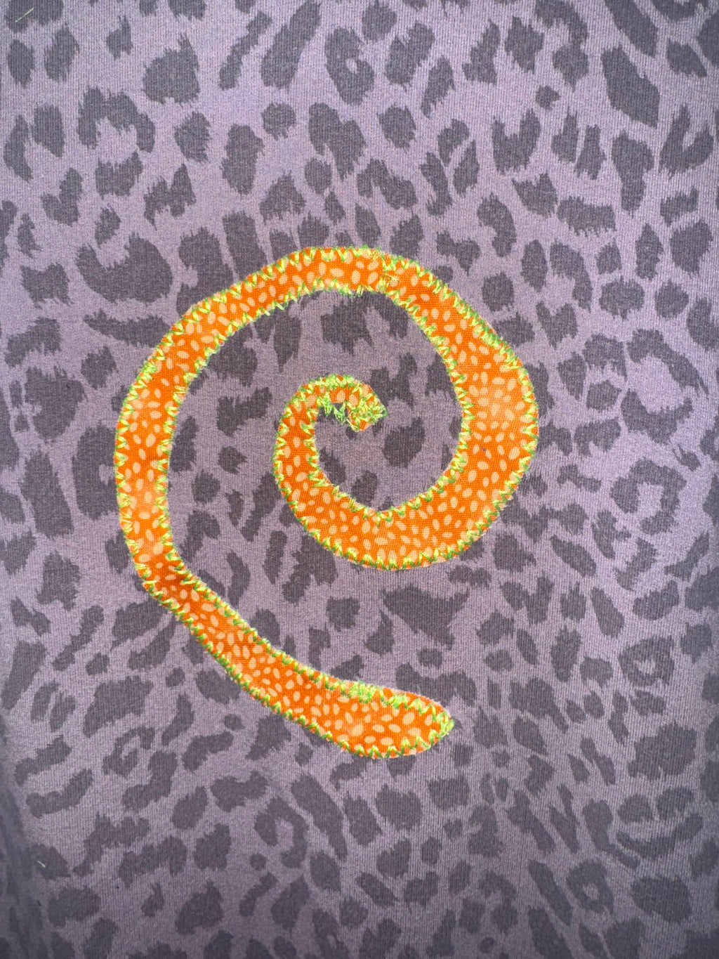 Purple Cheetah Tip Hoodie