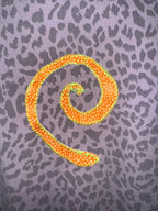 Purple Cheetah Tip Hoodie