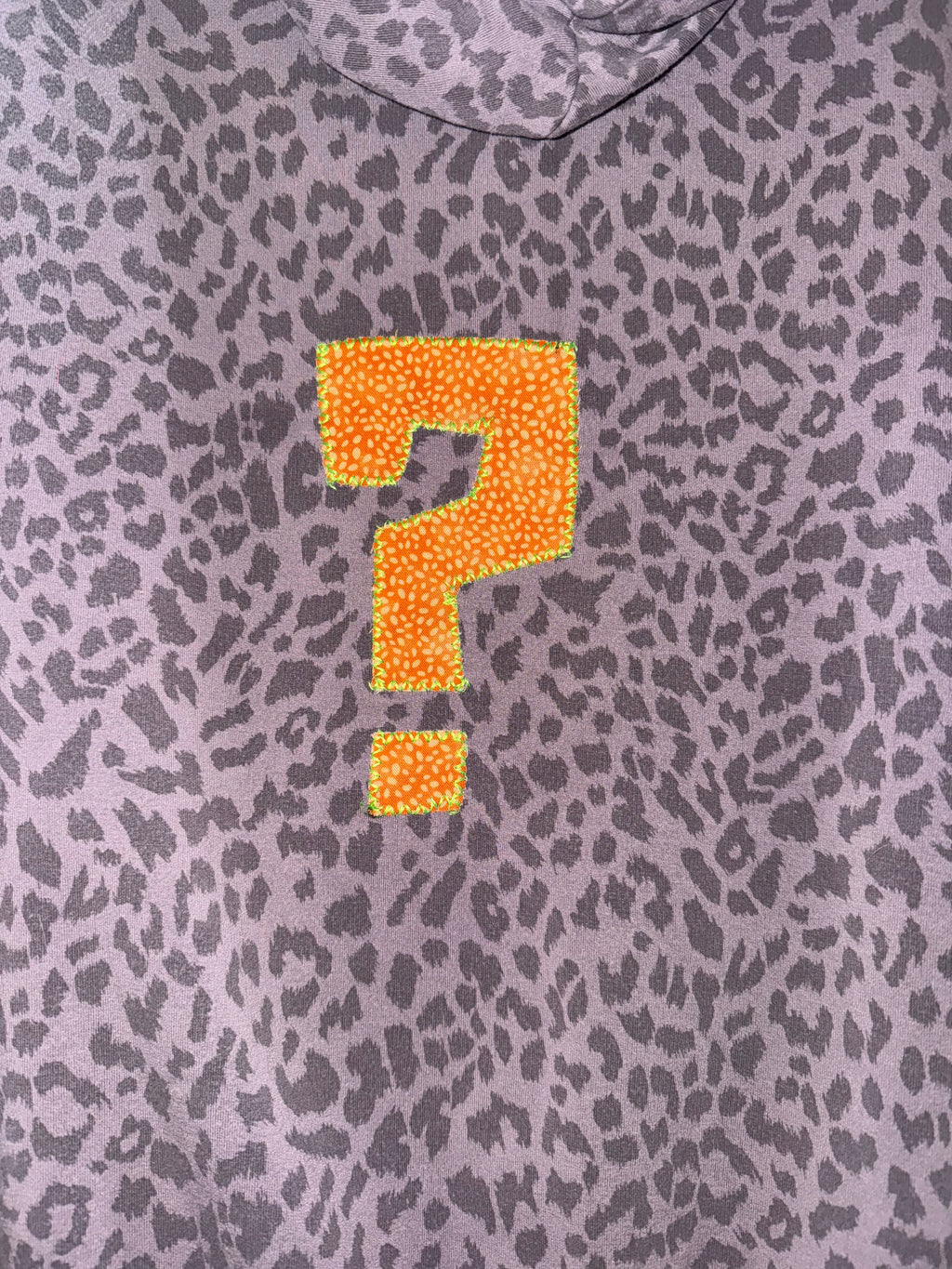 Purple Cheetah Tip Hoodie