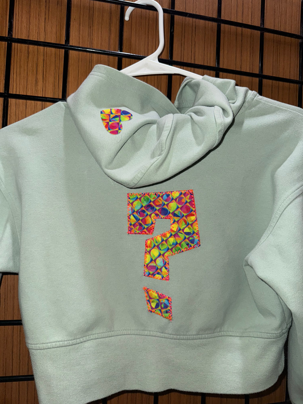 Baby Blue Crop Tip Zip-Up