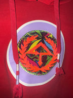 Hot Pink Sacred Gem & Tree Hoodie