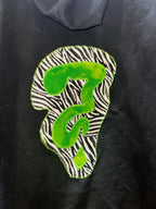 Zebra Tip Hoodie