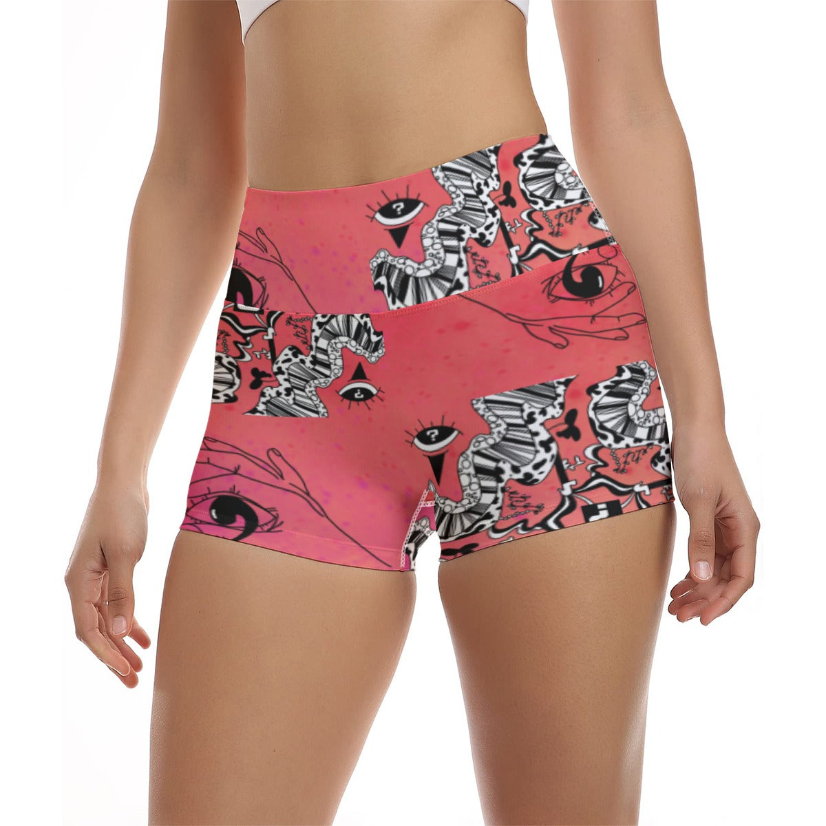 Sunset Tip Booty Shorts